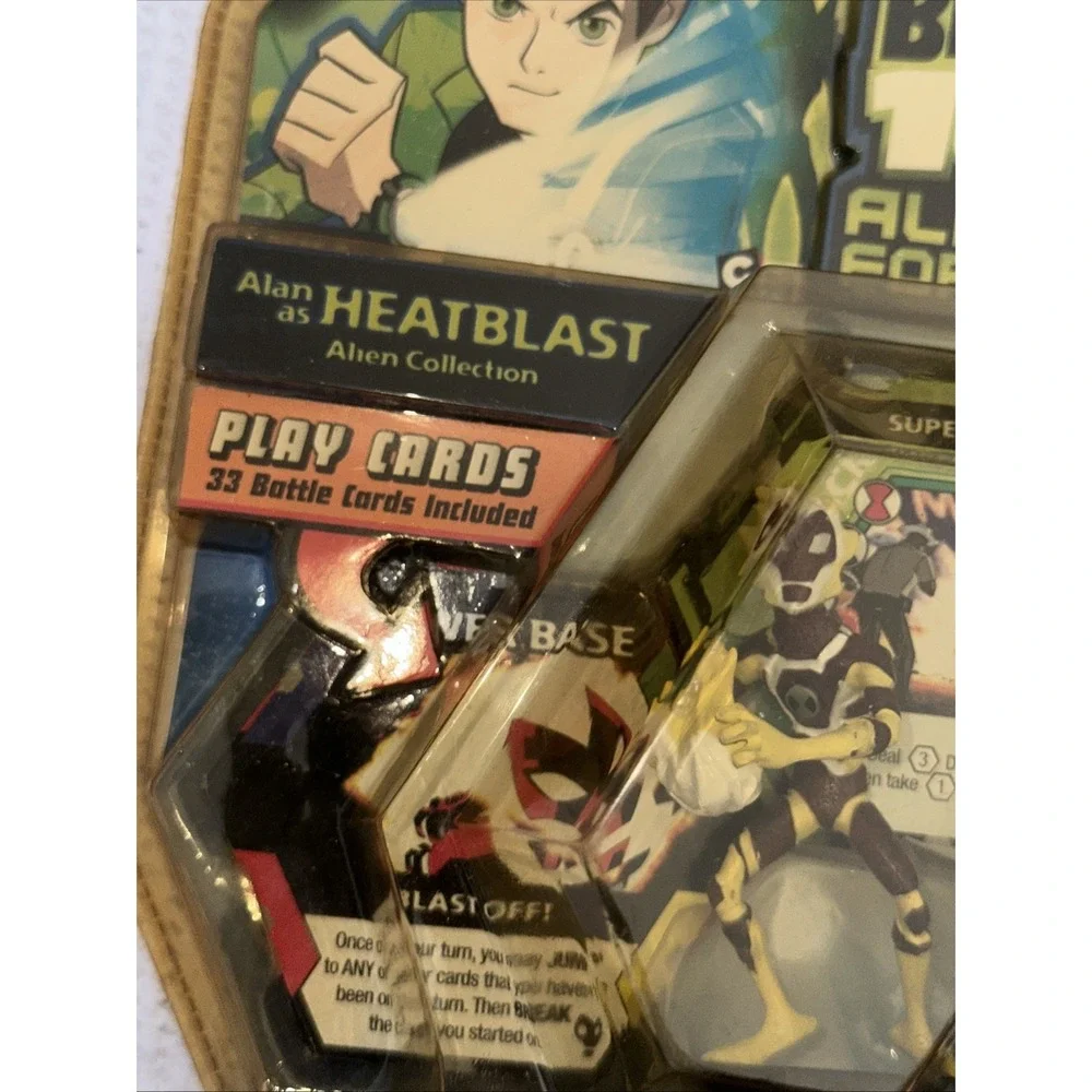 Ben 10 Alien Force - Alan as Heatblast‎ WebCardz & Figure A17